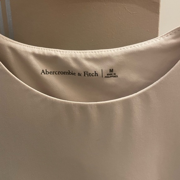 Abercrombie & Fitch Cream Short Sleeve Bodysuit - Picture 5 of 5